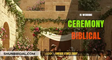 Is a Wedding Ceremony Biblical? Exploring Scripture's View on Marriage