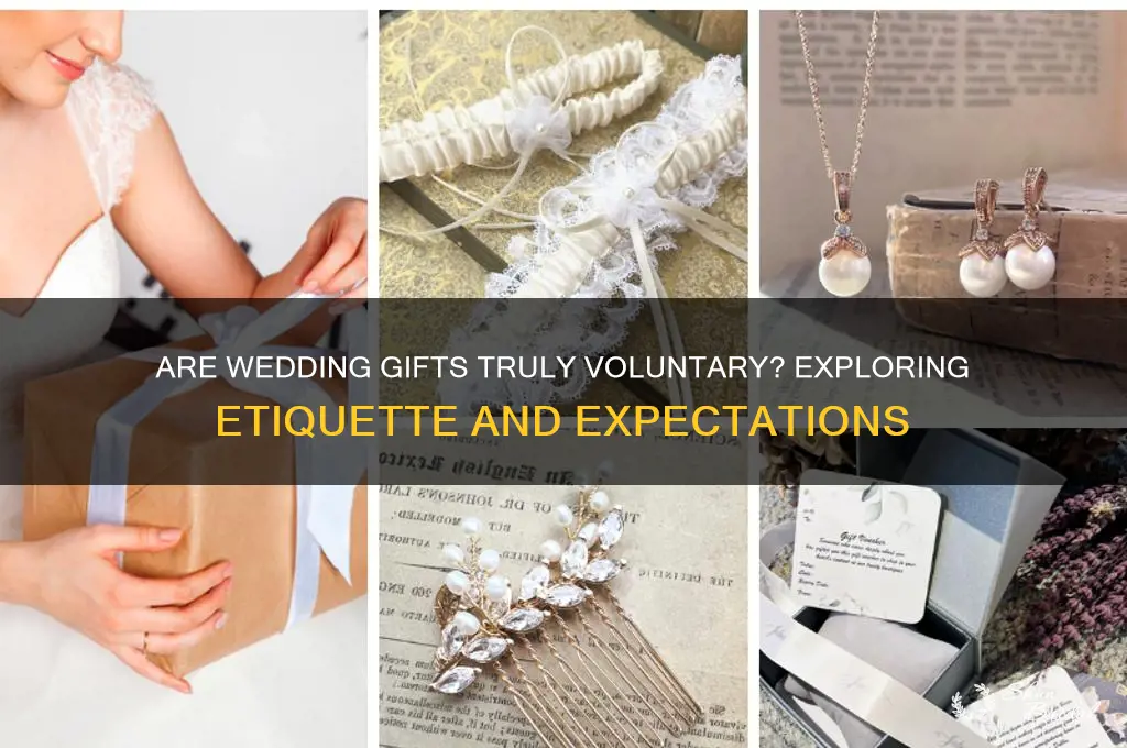 is wedding gift a voluntary gift