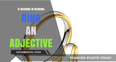 The Wedding Ring: Adjective or Noun?