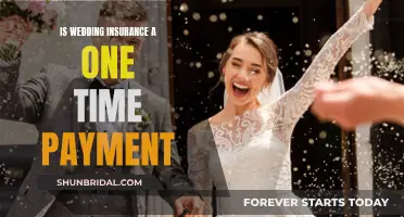 Wedding Insurance: One-Time Payment for Peace of Mind