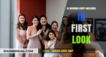 First Look Wedding Photos: Does the Wedding Party Join In?