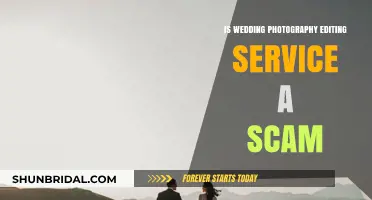 Wedding Photography Editing: Scam or Legit?