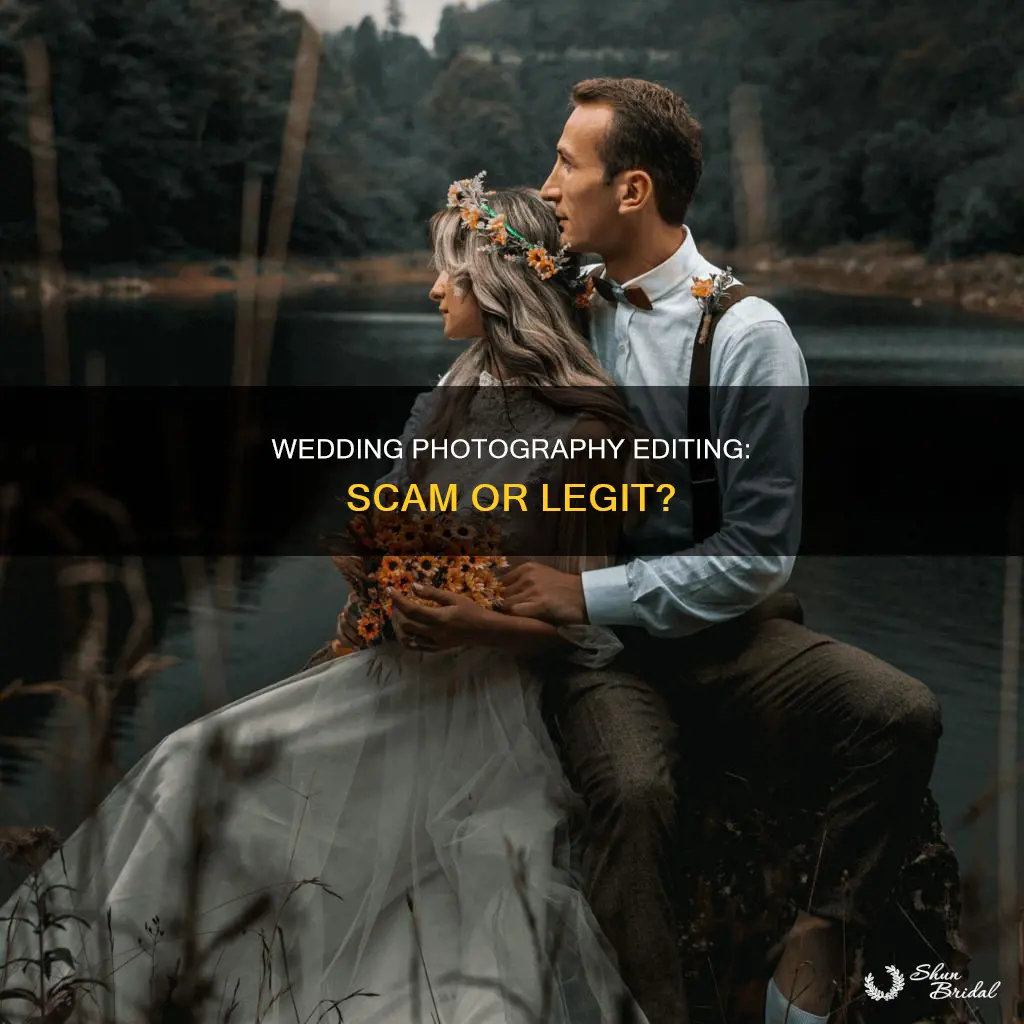 is wedding photography editing service a scam