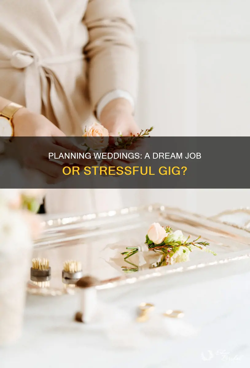 is wedding planning a good job