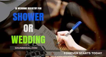 Wedding Registry: Showers and Beyond