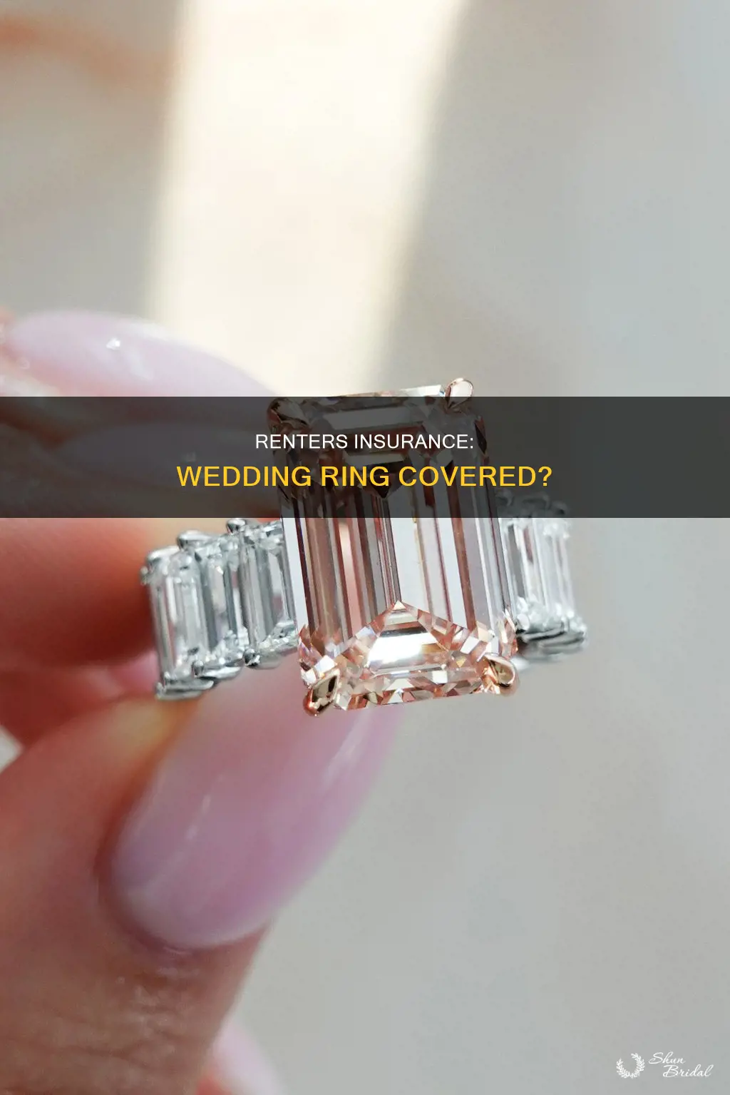 is wedding ring covered under renters insurance