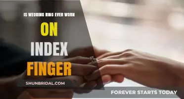 The Index Finger Wedding Ring: A Unique Choice