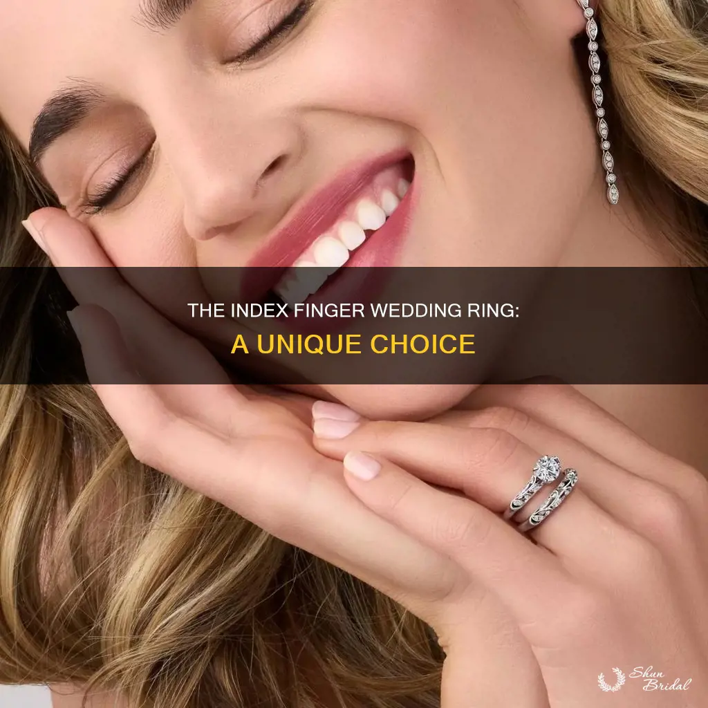 is wedding ring ever worn on index finger