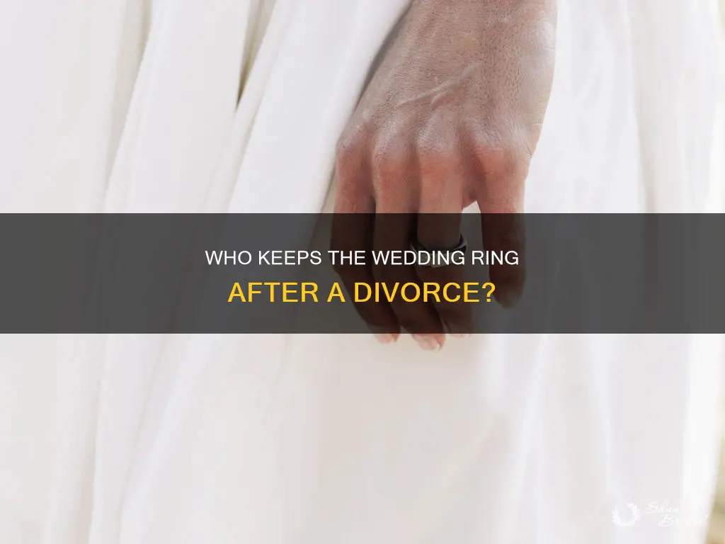 is wedding ring part of divorce