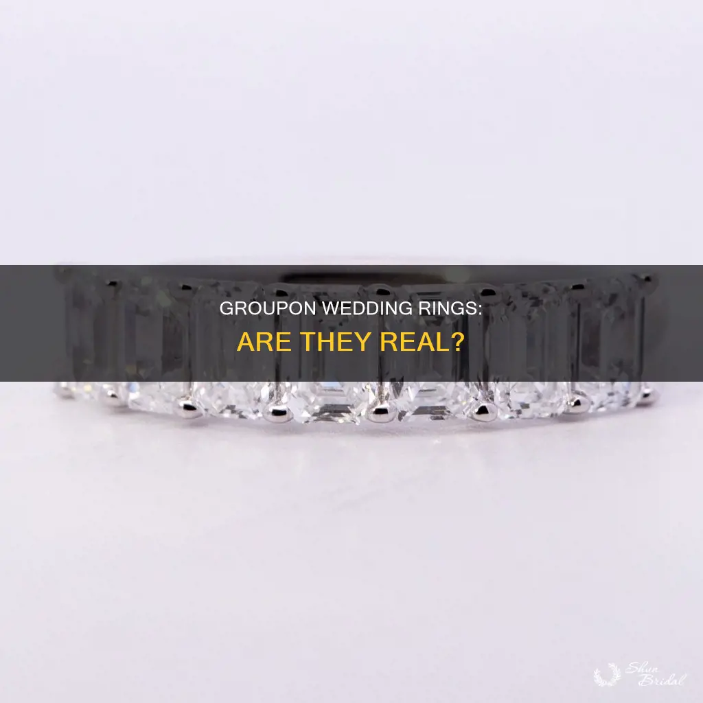 is wedding rings on groupon real