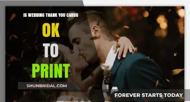 Printing Wedding Thank You Cards: Etiquette, Tips, and Creative Ideas