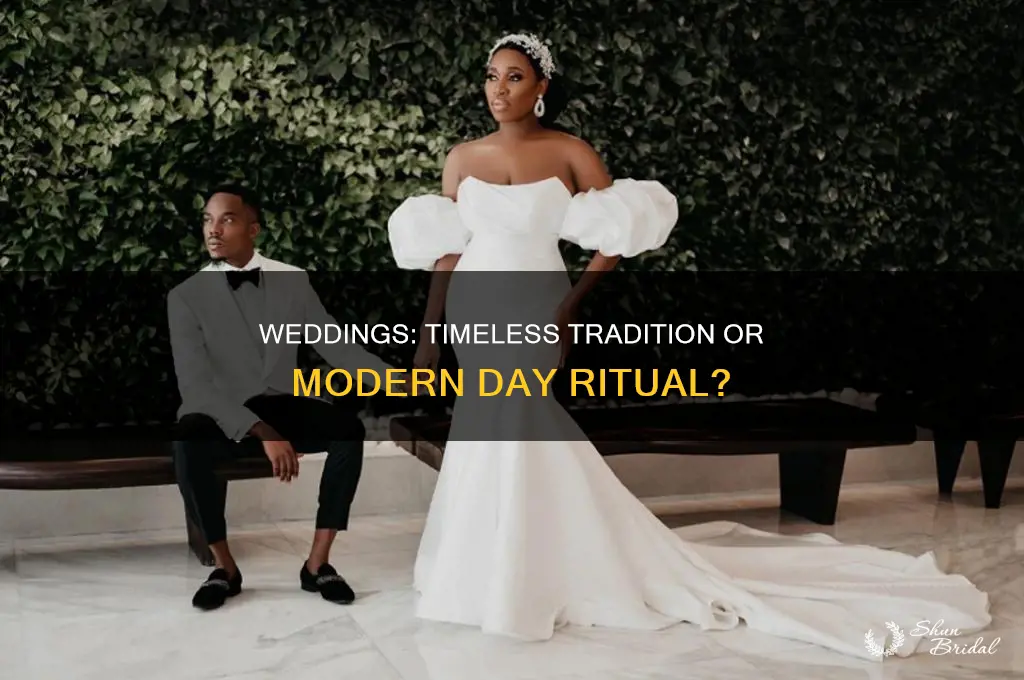 is weddings a modern day ritual