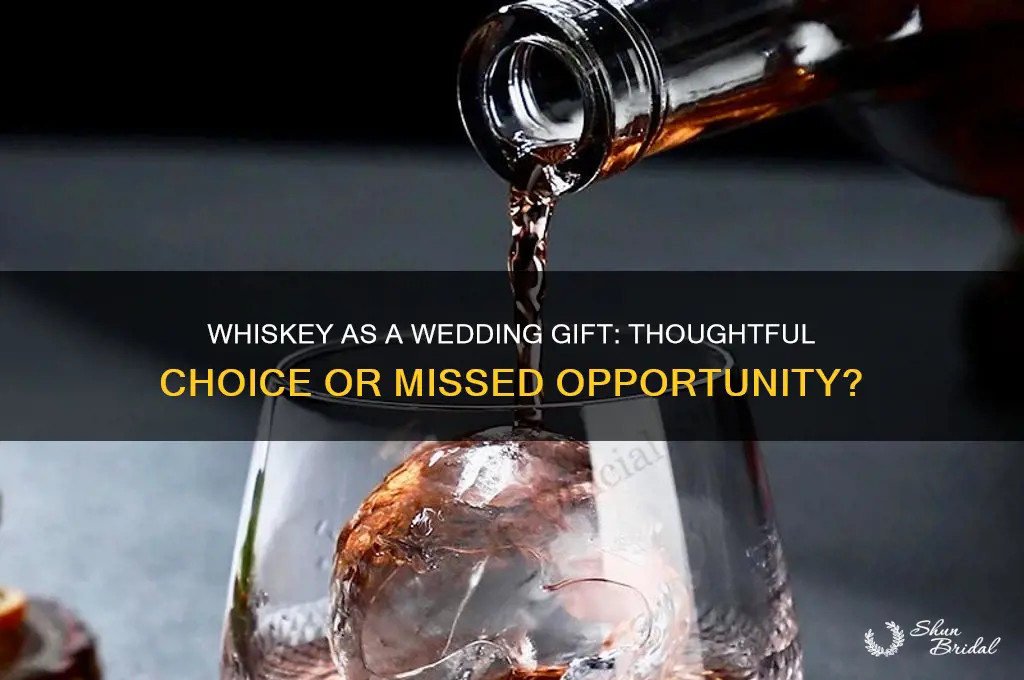is whiskey a good wedding gift