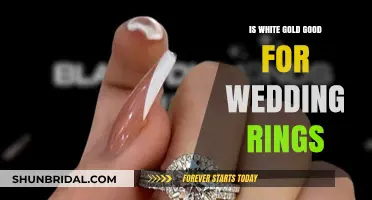 White Gold Wedding Rings: Pros and Cons