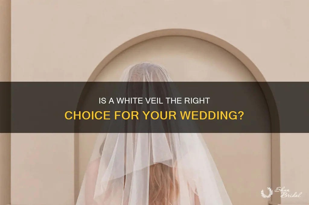 is white veil good