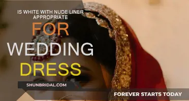Nude Liner with a White Wedding Dress: Yay or Nay?