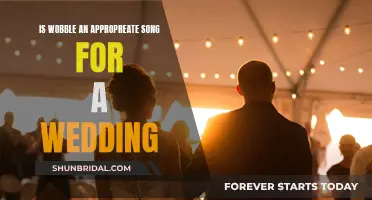 Wobble" Wedding Song: Appropriate or Awkward