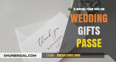 Are Wedding Thank-You Notes Outdated? Etiquette in the Digital Age