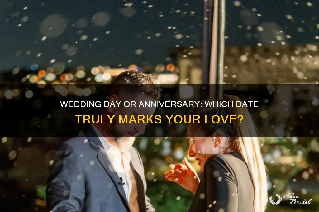 is your anniversary the day of your wedding