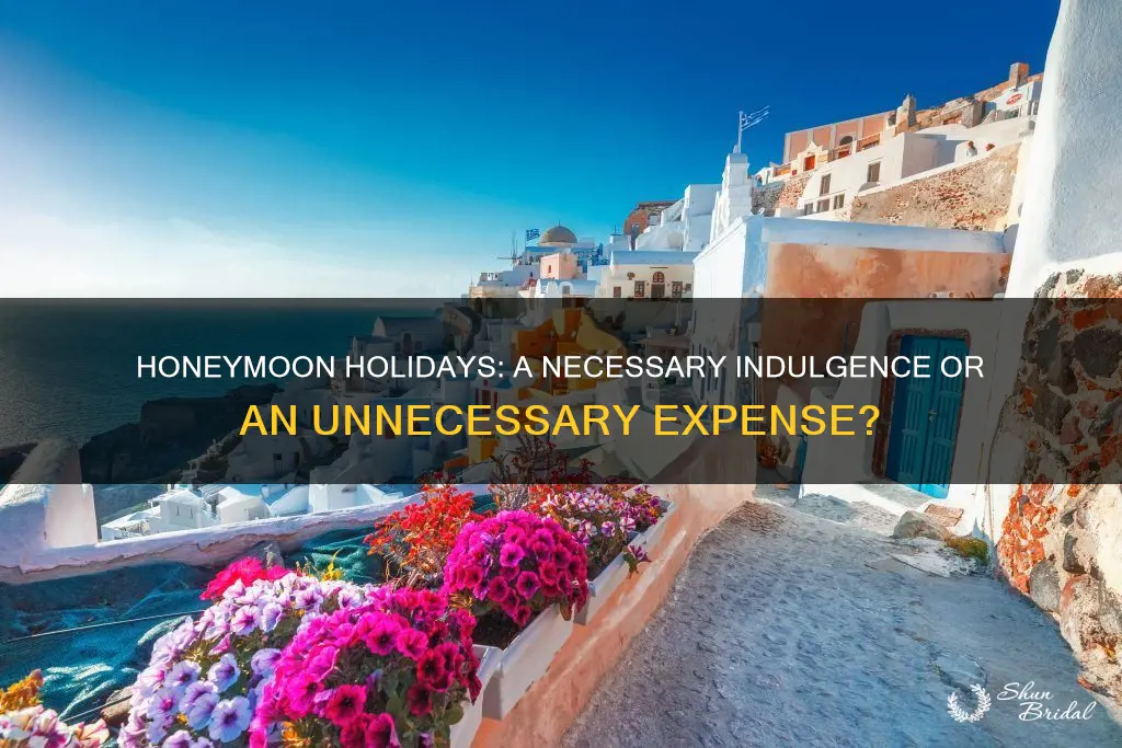 is your honeymoon really necessary