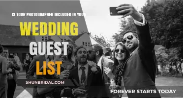 Should Your Wedding Photographer Be Counted as a Guest?