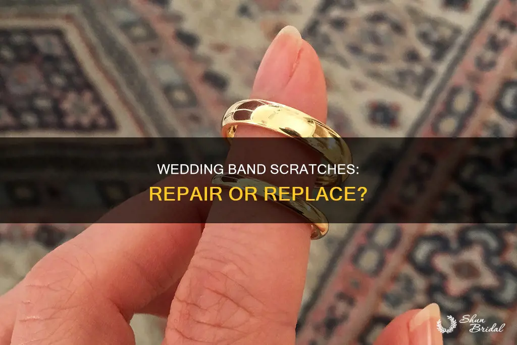 is your wedding band scratched