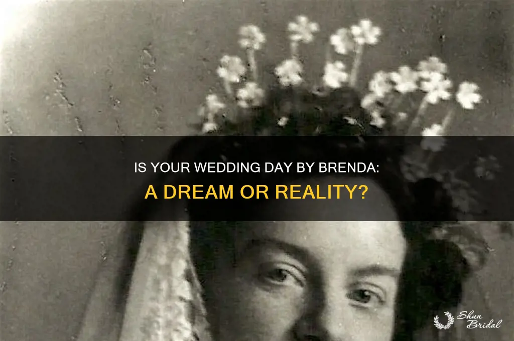 is your wedding day by brenda