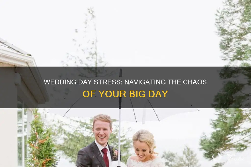 is your wedding day stressful