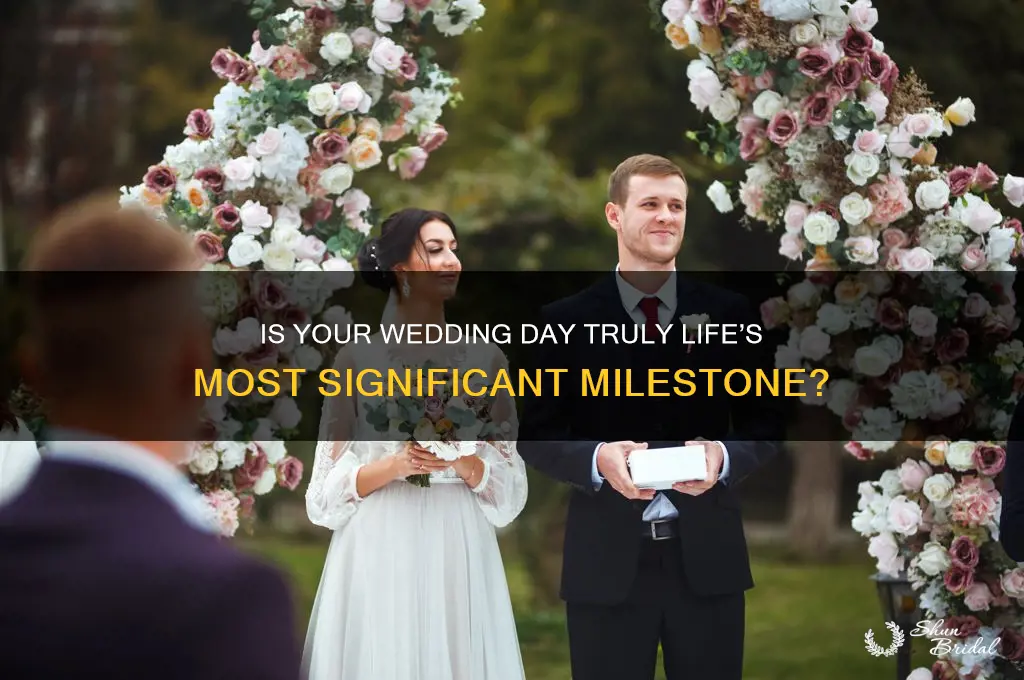 is your wedding day the biggest day of your life