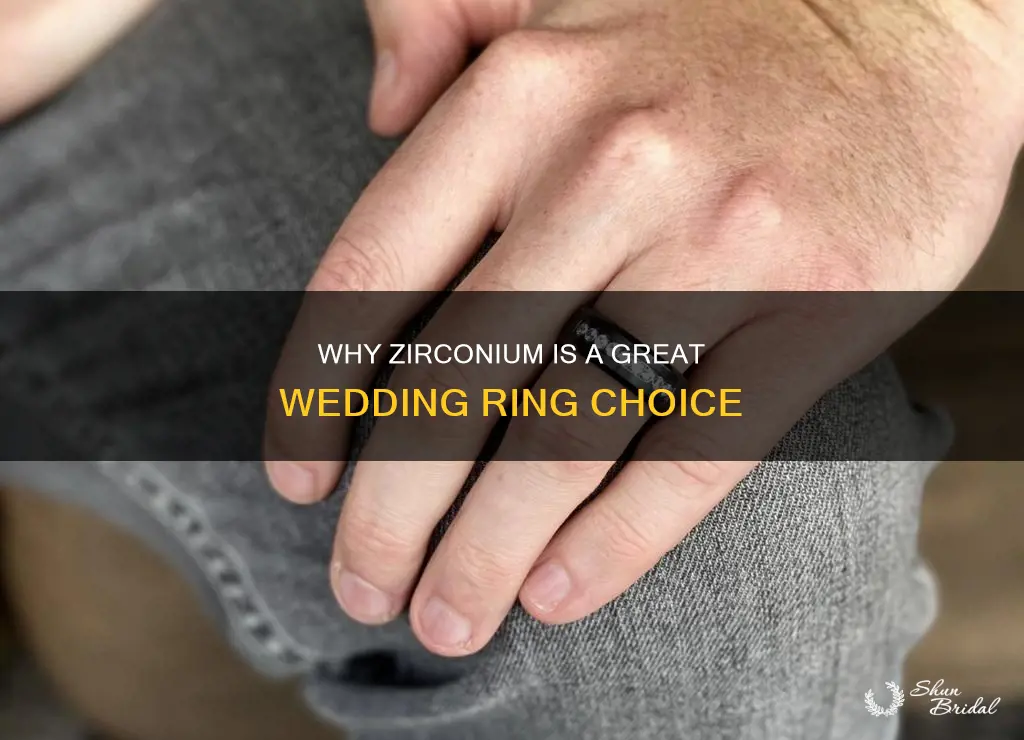 is zirconium good for wedding rings
