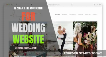 Zola vs The Knot: Best Wedding Website Features
