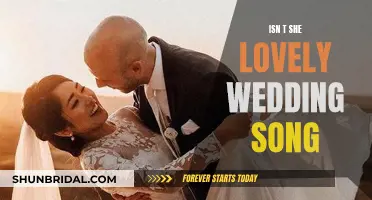 Lovely Weddings: Isn't She Lovely as a Song