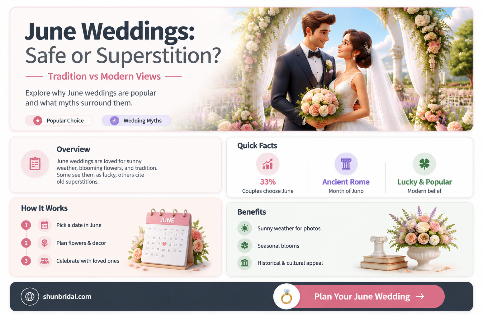 are june weddings safe