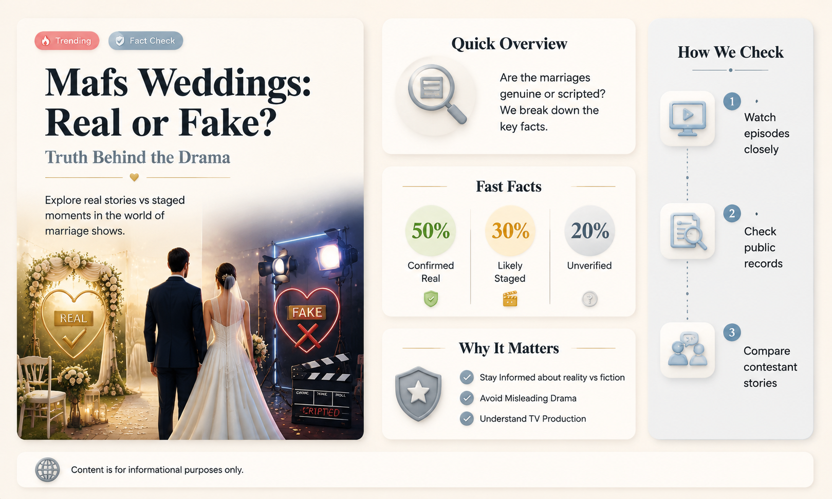 are mafs weddings real