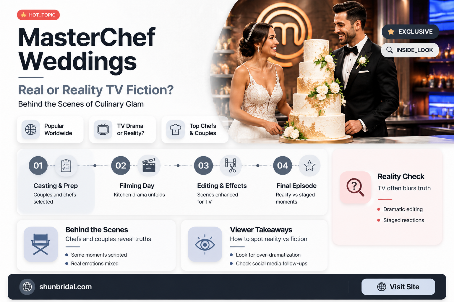 are masterchef weddings real