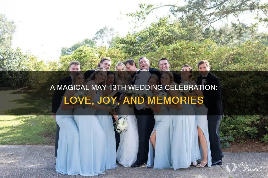 may 13 wedding day