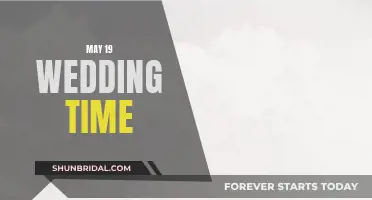 A Memorable Spring Wedding: May 19 Nuptials