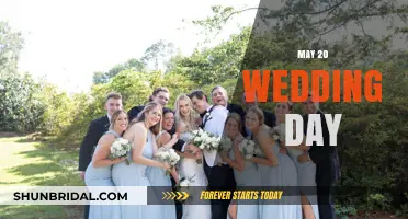 A Magical May 20th Wedding: Celebrating Love and New Beginnings