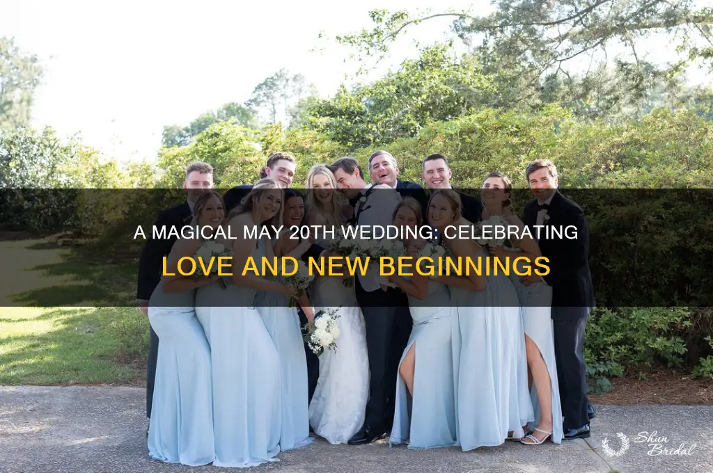 may 20 wedding day