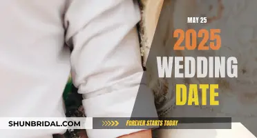 The Perfect Date: May 25, 2025 Wedding