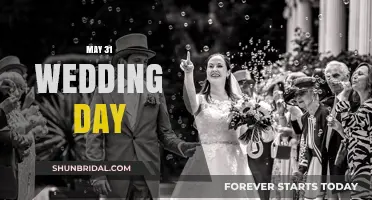 A Perfect May 31st Wedding: Love, Joy, and Unforgettable Moments