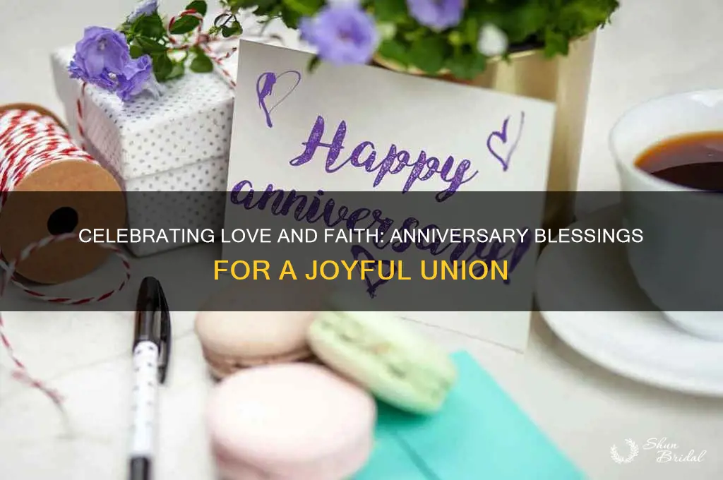may god bless you both on your wedding anniversary