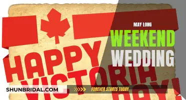 Long Weekend, Longer Celebration: May Wedding Bliss