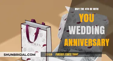 May the 4th Be With You: Celebrating a Galactic Wedding Anniversary