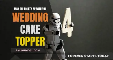 Creative Star Wars-Themed Cake Topper for Your Wedding