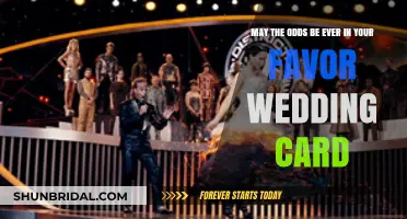 May the Odds Be Ever in Your Favor: A Themed Wedding Card Idea