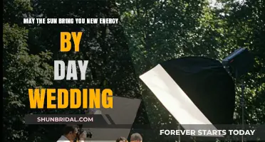 Sunlit Vows: Embracing New Energy on Your Wedding Day