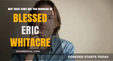 Blessed Vows: Eric Whitacre’s Sacred Marriage Anthem Explored