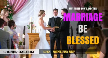 Blessed Vows: A Prayer for a Sacred and Lasting Marriage