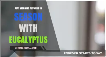 Spring Wedding Flowers: Eucalyptus & May Blooms